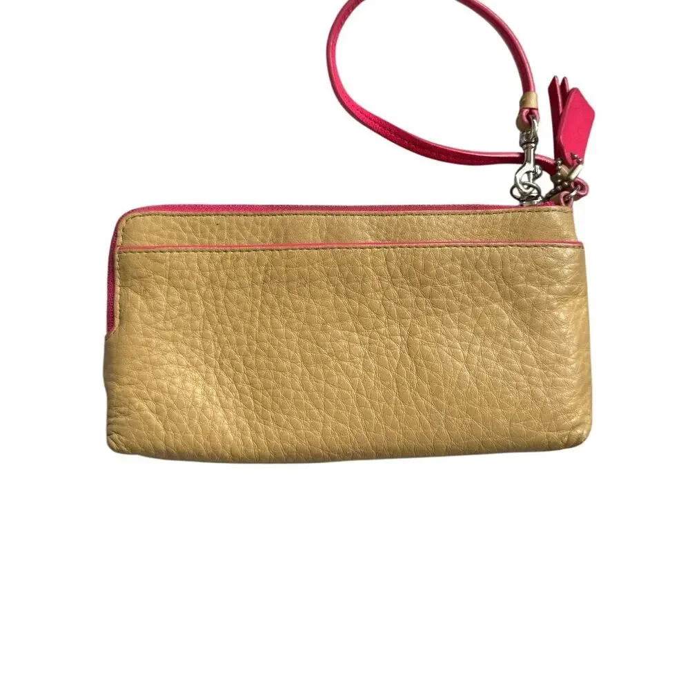 Coach soft pebbled
